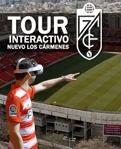 Tour interactivo Nuevo Los Cármenes, estadio del Granada Club de Fútbol - Entrada Flexible