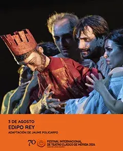Edipo Rey en el Teatro Maria Luisa - Festival de Mérida 2024