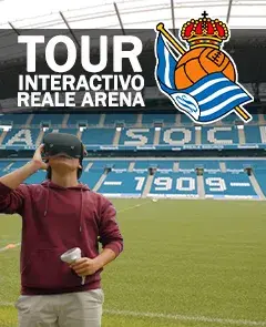 Tour interactivo Reale Arena, estadio de la Real Sociedad - Entrada Flexible