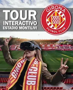Tour Interactivo Girona FC, Estadio Montilivi - Entrada Flexible